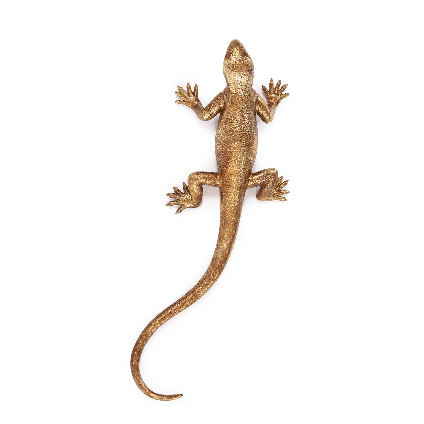 Howard Elliott Gold Leaf Lizard Wall Decor is available in the